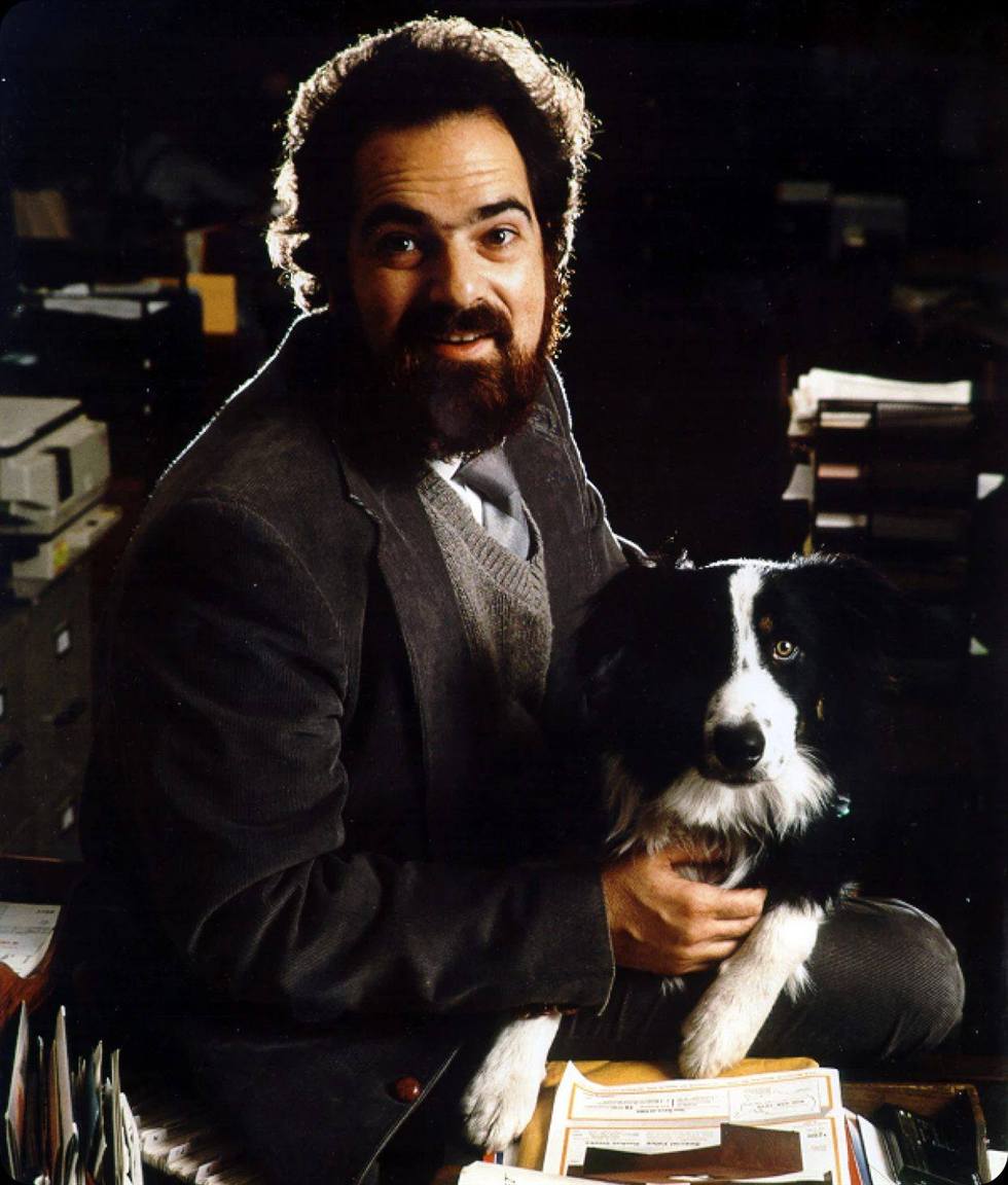 Portrait of Dr. Alexander Randall 5th in his office