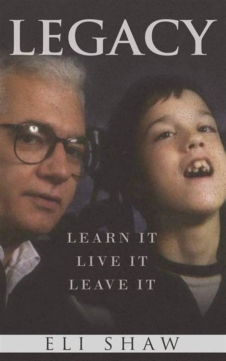 Legacy book cover by Eli Shaw
